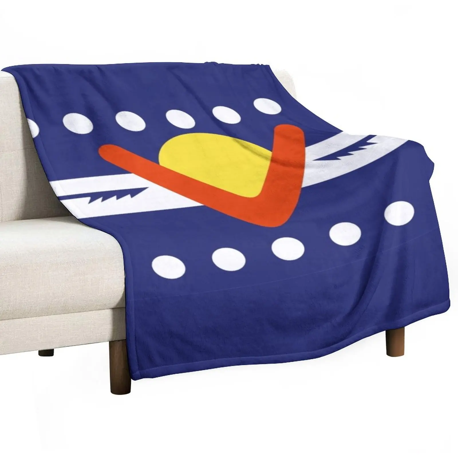 

Flag of Ngarrindjeri Australia Throw Blanket Decoratives wednesday Single Luxury St Blankets