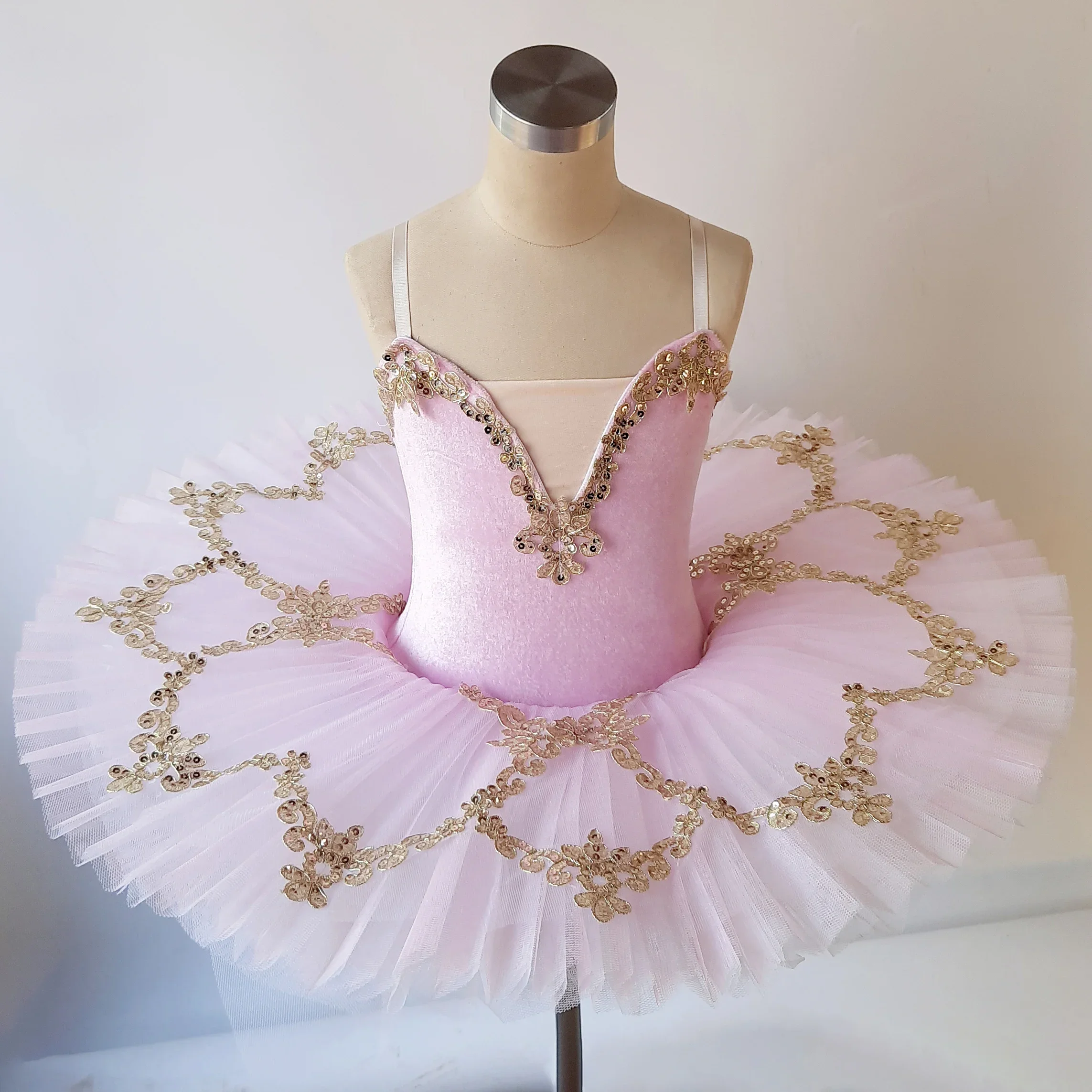 Pink Blue White Ballerina Dress Professional Ballet Tutu Child Kids Performance Clothes Ballet Costume Dancewear Outfits Girls