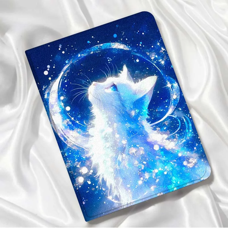 

Luminous Creative Cat Tablet Case For Xiaomi Redmi Mi Pad 4 5 6 6s 7 7s SE Pro 2 11 Plus Max 12.4 11.2 12.5 8.7 inch