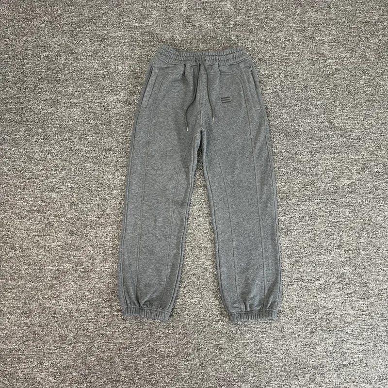 

Streetwear Kroen Embroidery Label Pants Men Women Casual Loose Sweatpants High Quality Baggy Jogger Trousers