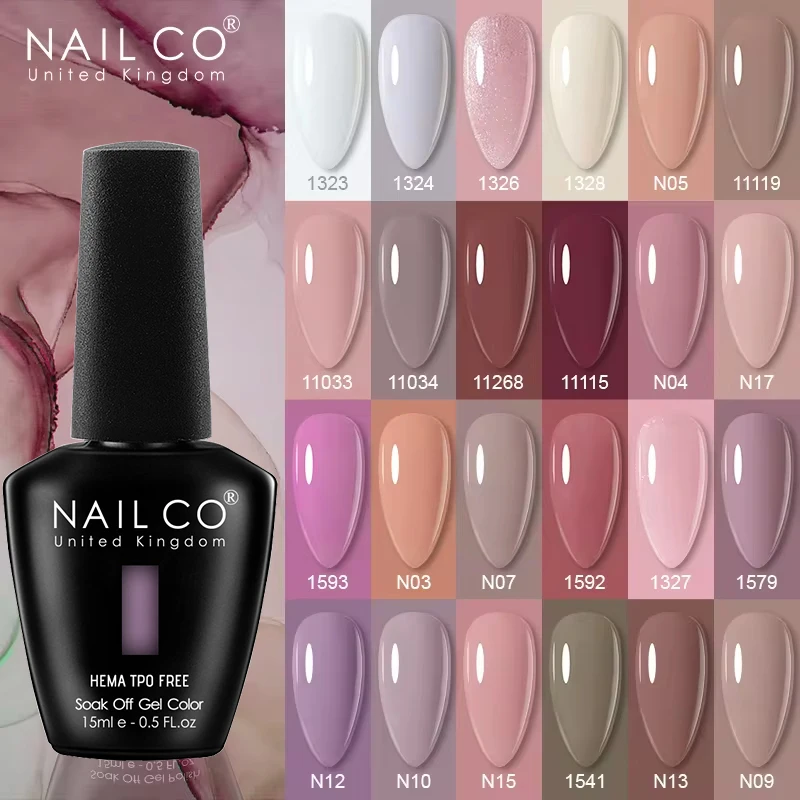 NAILCO 131 ألوان بولي يوريثان الحرة هيما فيرنيس شبه دائم الأشعة فوق البنفسجية ورنيش هلام طلاء الأظافر رسومات أظافر جل مانيكير قاعدة علوية الورنيش الهجين #1