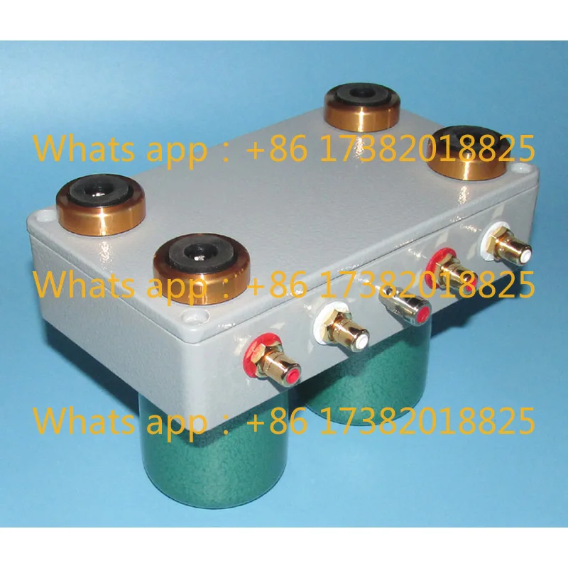 MC phono step-up transformer passive front-stage enclosure, outer diameter about 56mm, height about 68mm