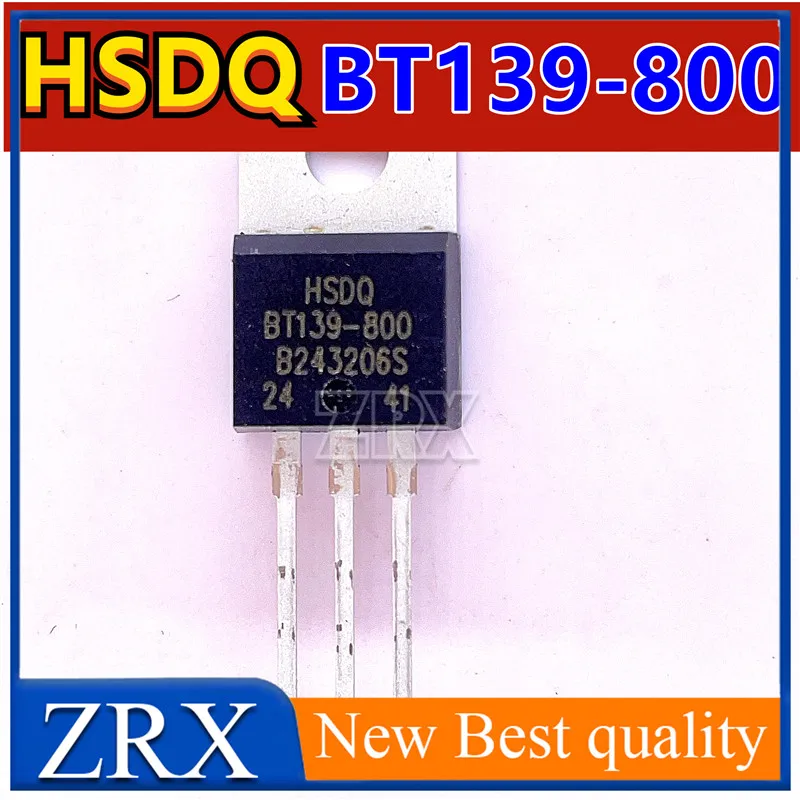 5Pcs/Lot New imported BT139-800  TO-220 bidirectional thyristor 16A800V