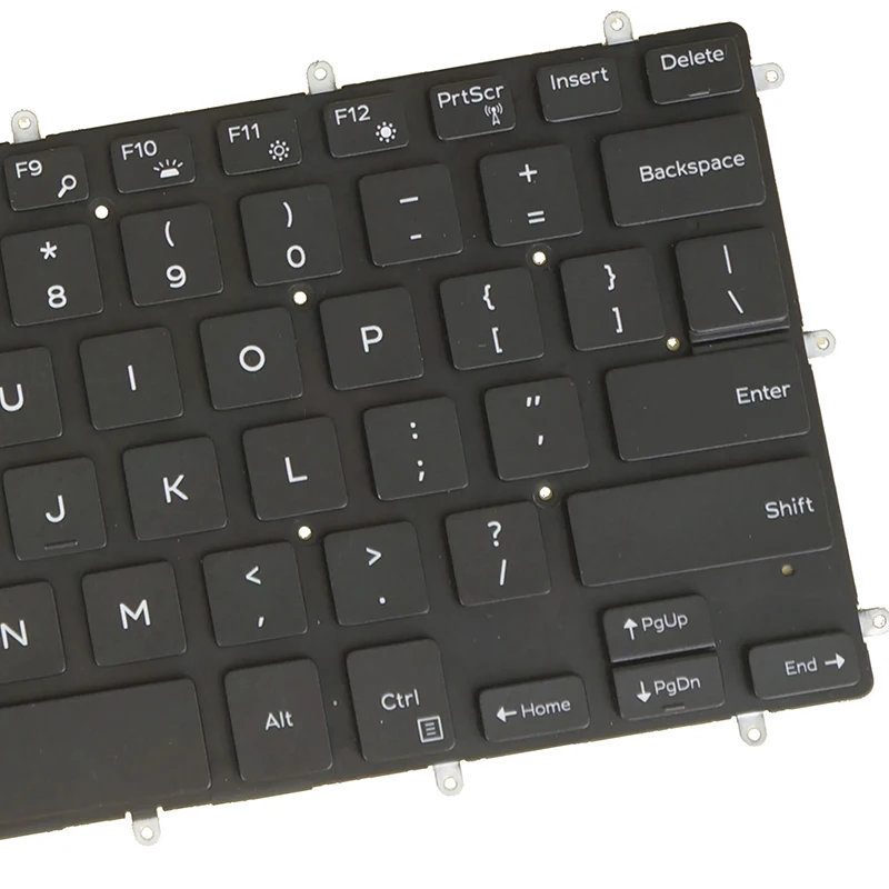 Imagem -04 - Teclado para Dell Inspiron 13 7375 em 15 5568 jp Suíço Qwertz Turco la Espanhol Reino Unido Brasileiro Português em 1