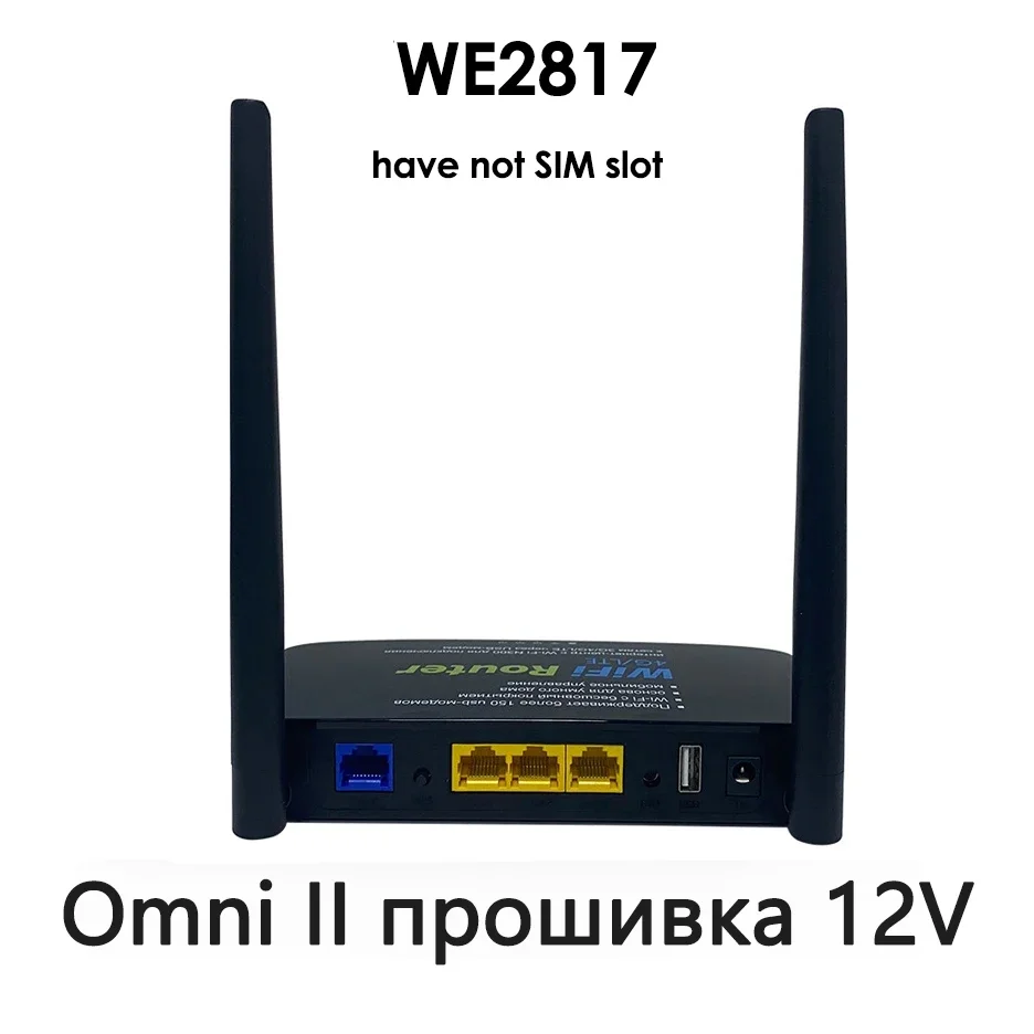 Zbtlink Wireless WiFi Router WE1626 Omni 2 OpenWrt for 4G USB Modem 4*Lan USB Wi-Fi 802.11g/b/n Access Point Stable Signal