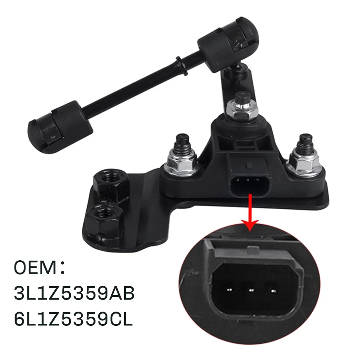 

Передний левый датчик уровня высоты 3L1Z5359AB для Ford Expedition Lincoln Navigator 2003 ~ 2006 2004 2005, автомобильные аксессуары, новый