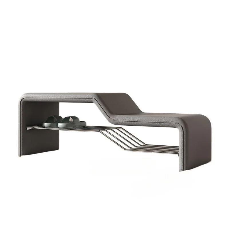 

Shoe changing stool household fitting room long sofa small apartment can sit long shoe rack stool entrance