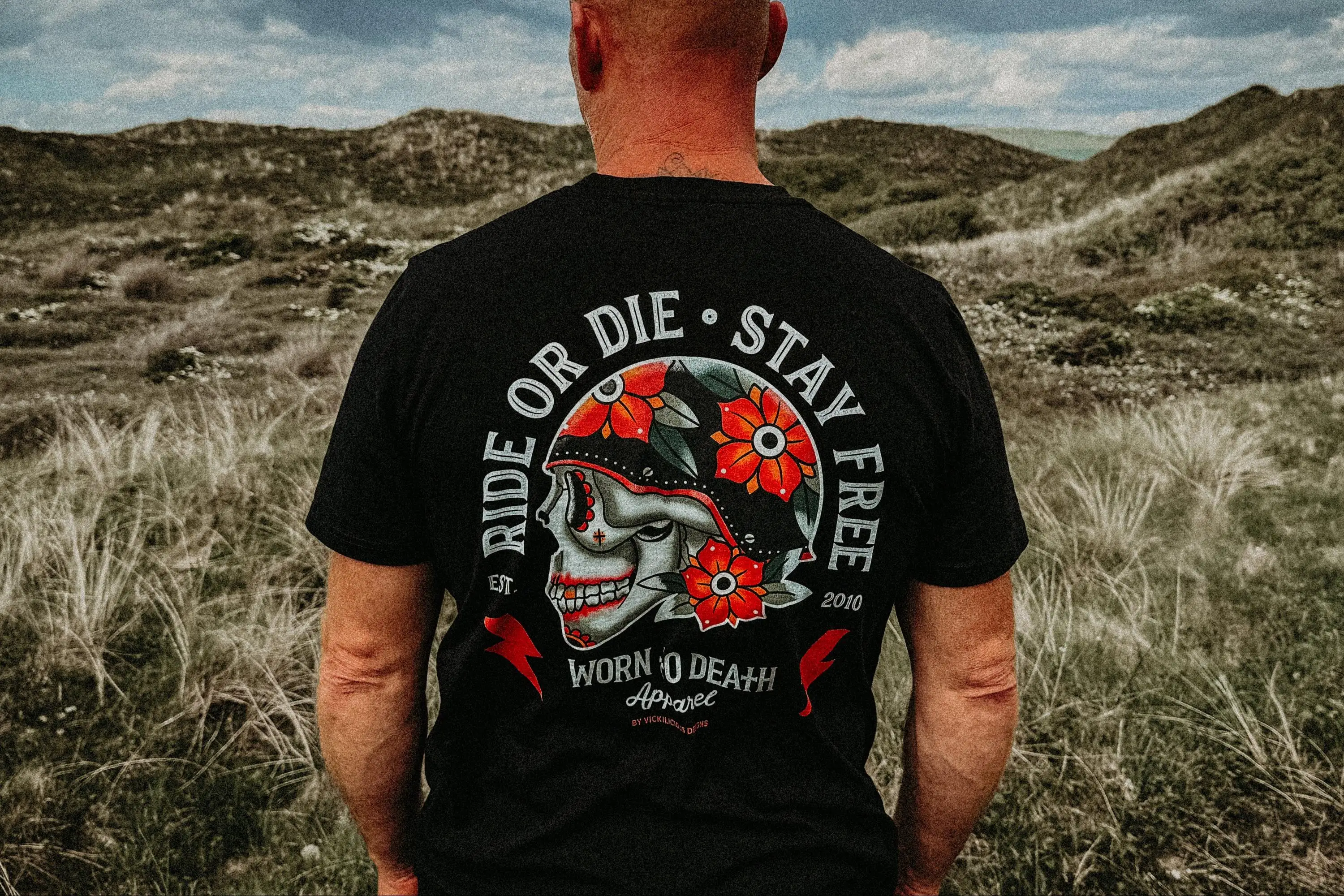 camisetas-de-verao-em-algodao-puro-americano-de-manga-curta-para-homens-e-mulheres-com-estampa-de-tatuagem-de-caveira-de-matador-com-sangue-e-rosa