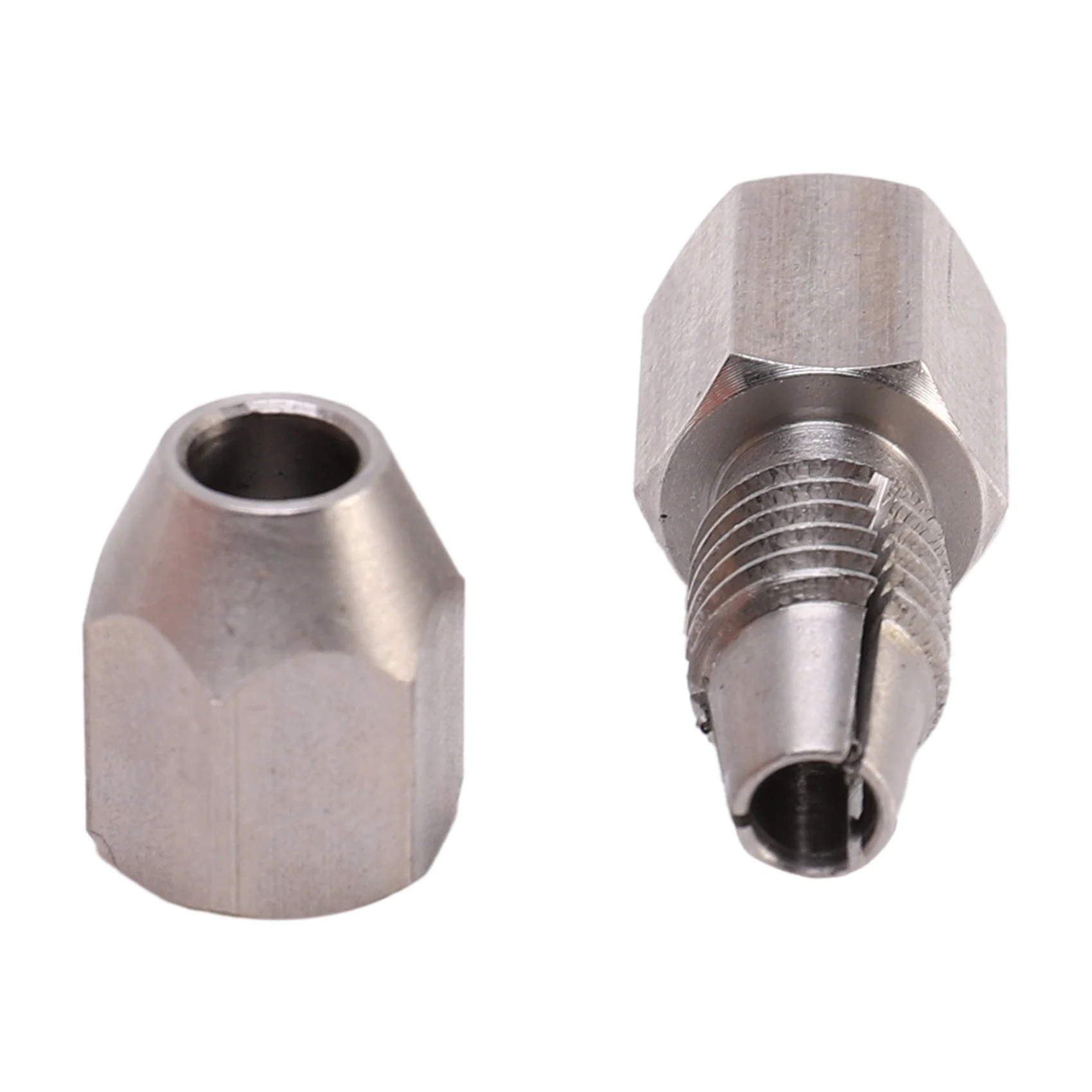 ABUM-4Pcs RC Boat Flexible Coupling CNC Stainless Steel Flex Collet Coupler,3.18X4mm