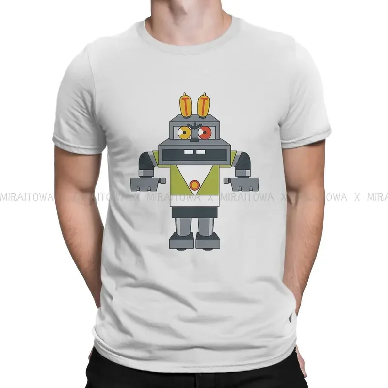 Y2K Nu Pogodi Wolf Rabbit Russian Soviet Cartoon Crewneck TShirts Classic Robot Distinctive Homme T Shirt New Trend Clothing 6XL