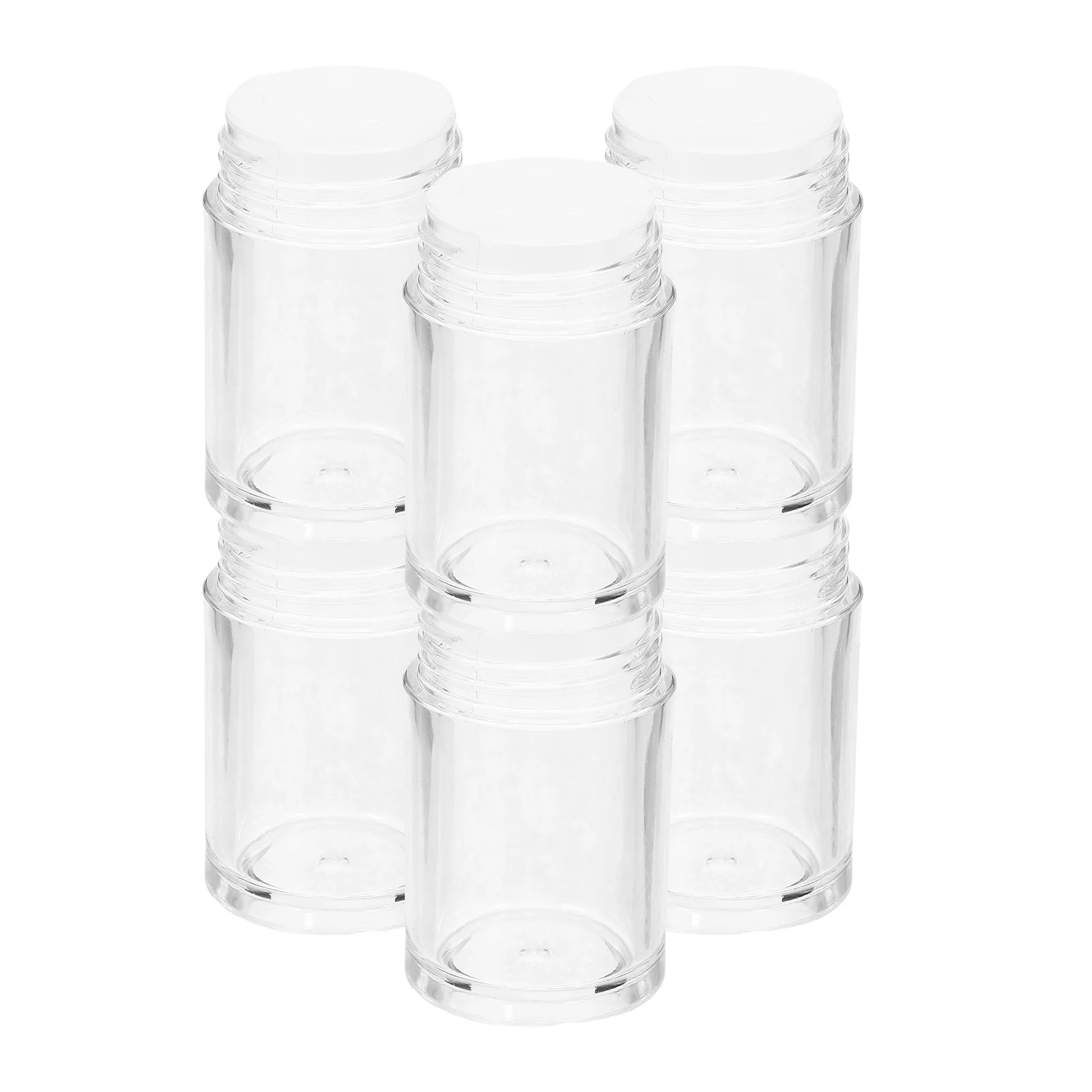 6-delige losse poederflesdispenser plastic flessen meisje cosmetica container