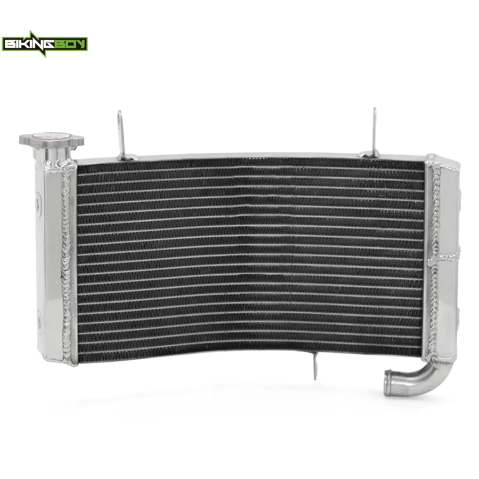 BIKINGBOY For Ducati Monster S4R 03 04 05 06 07 08 Monster S4 01 02 Engine Radiator Cooling Water Cooler Aluminium Core Polished