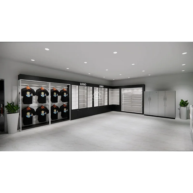 custom.Customized Hookah Glass Frameless Display showcase Smoke Display Racks Cabinet Store Furniture Decoration