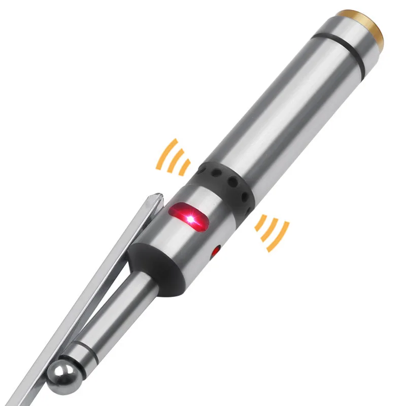Photoelectric edge finder, non-magnetic middle rod, ringing edge finder, independent wooden box, overall stainless steel materia
