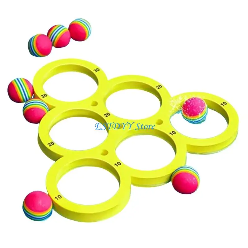 G6DE Interactively Pools Party Game Set Water Play Equipment with Floating Rings