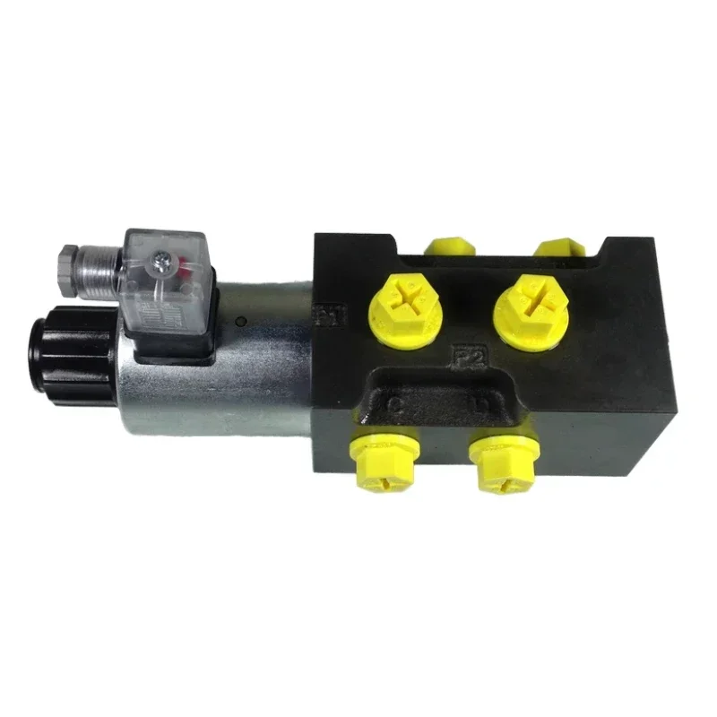 circuit selection 2 position 6 ways bankable flow diverter solenoid operated directional hydraulic valve HOT SALES