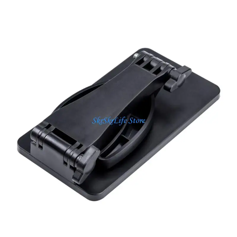 E65E Adjustable Barcodes Scanners Stand Foldable Plastic Base For Library Warehouse Logistics Universal Compatibility