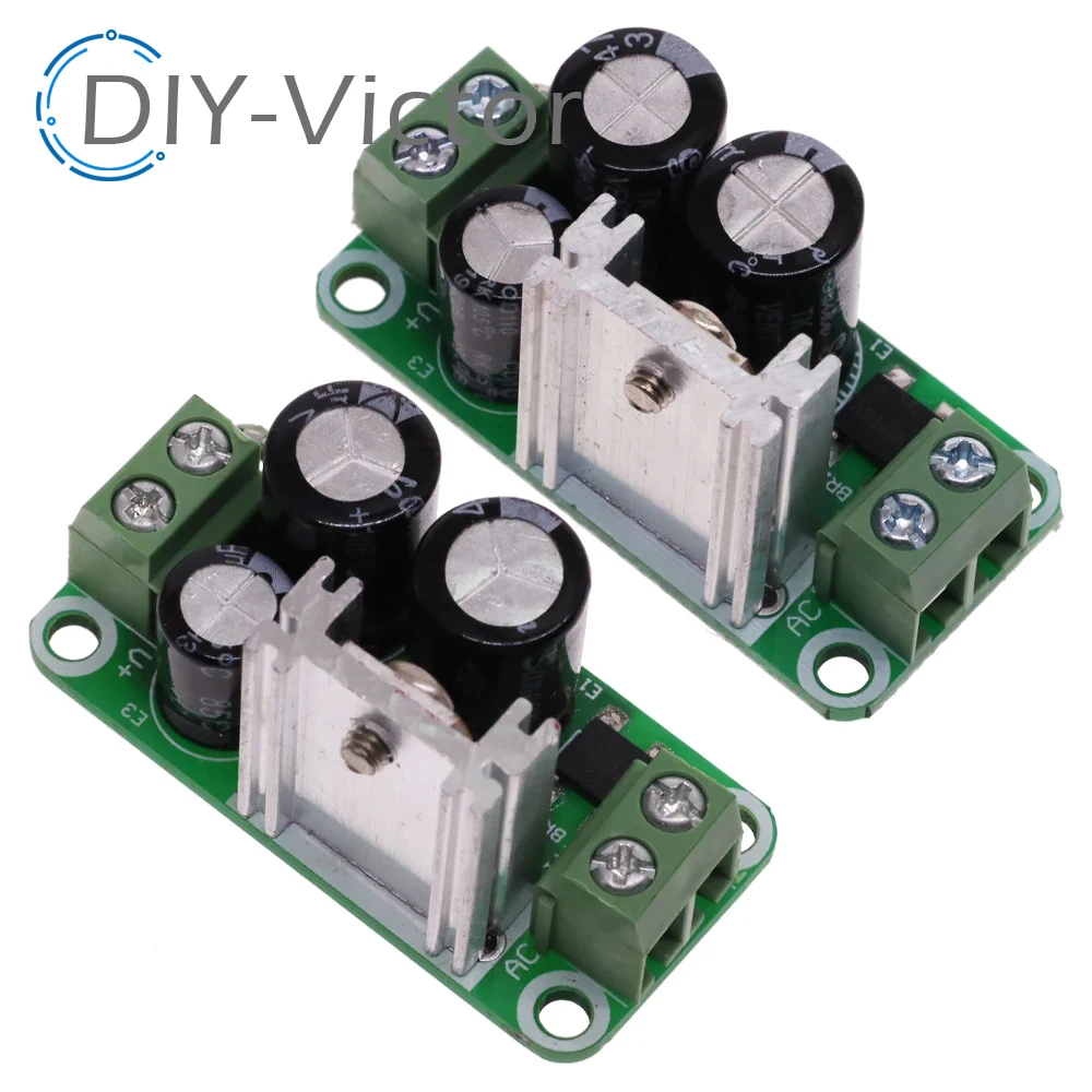 Single regulated power supply module DC 5V 9V 12V 15V 24V rectifier filter board 7805/ 7809 / 7812/ 1A for audio Amplifier