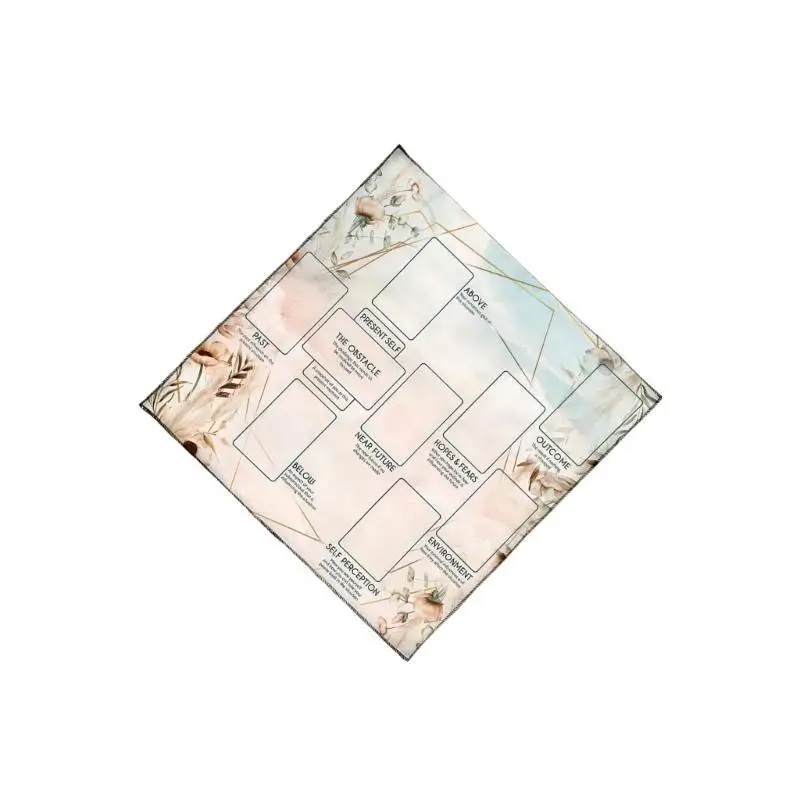 

652F скатерть Таро, карты для чтения, астрологические алтари, ткань, гадания, скатерть, гобелен, принадлежности для колдовства