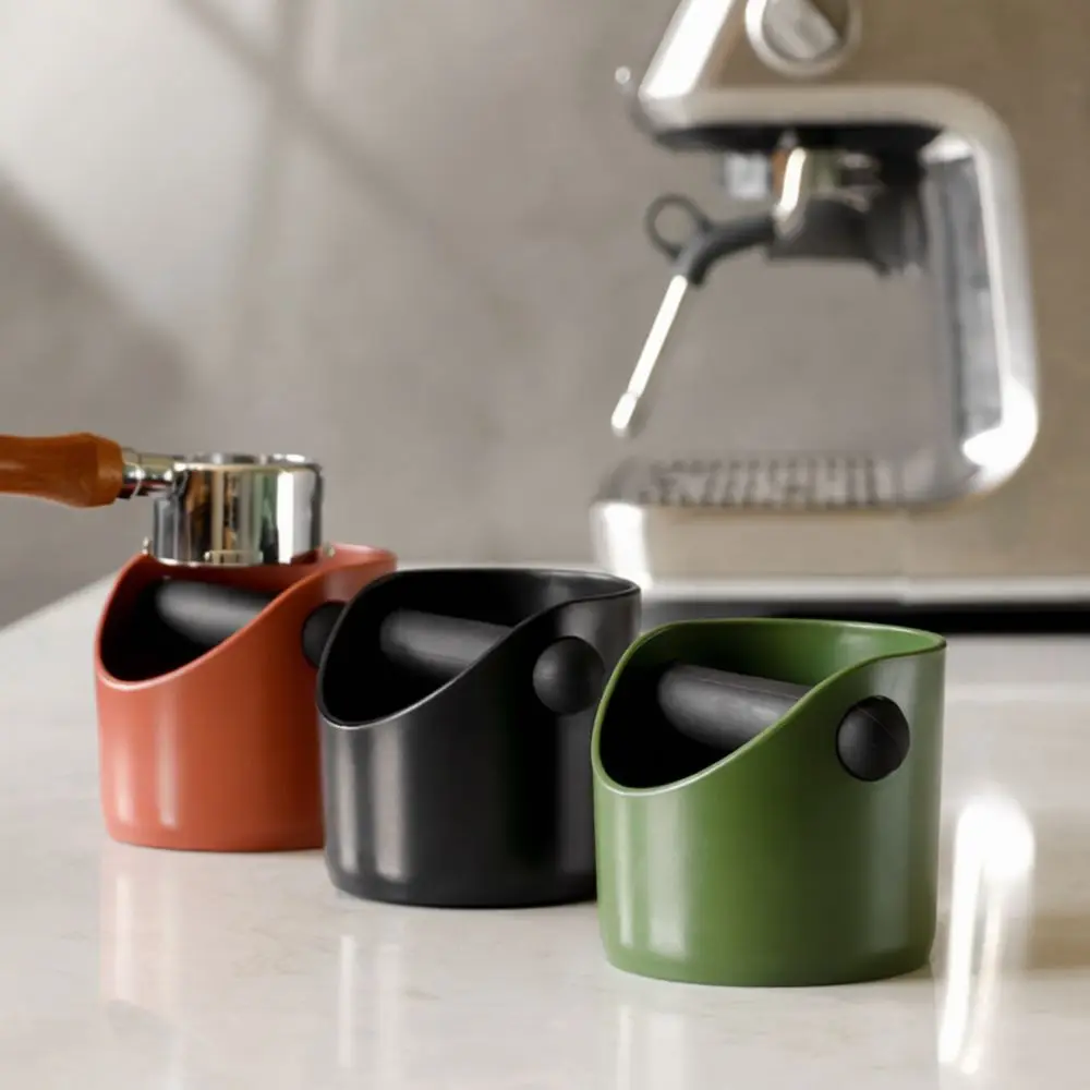 Sturdy ABS Coffee Knock Bin Modern Grounds Waste Container Mini Espresso Dregs Bucket For Office Bar Coffee Shop