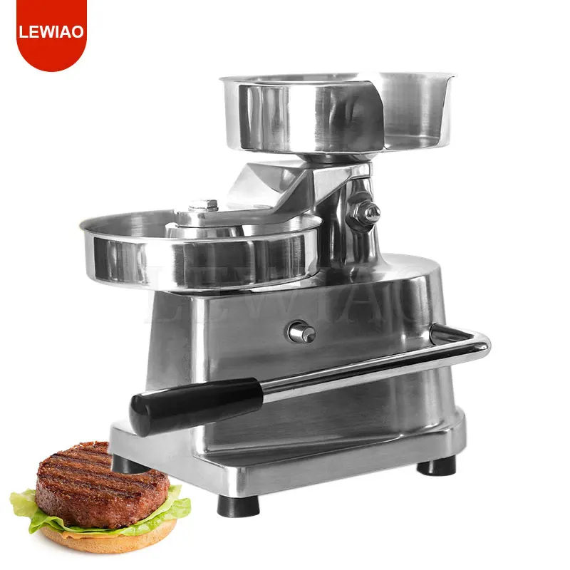 Manual Hamburger Patty Press Burger Maker Hamburger Forming Machine 110mm 130Mm 150mm