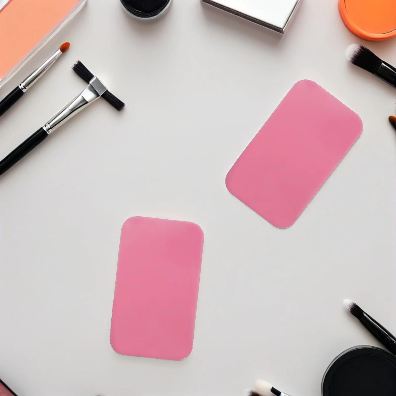 10Pcs Silicone Lash Pads Reusable Eyelash Extension Tool Ultra-Thin for Precision Grafting Professional False