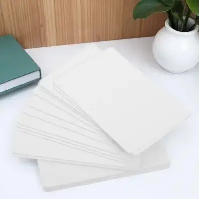 

20 Pcs Print White Card Blank Debit Cards Identification Badges Business Pvc Access Control
