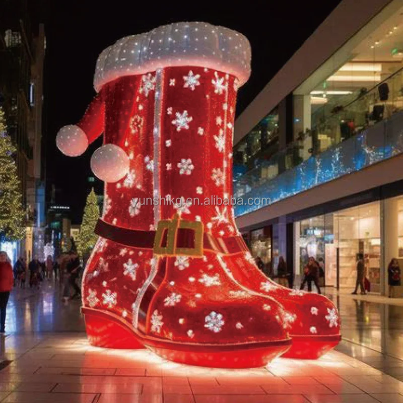 Reindeer Sleigh Shape LED Light Decorative Waterproof Led Christmas Light Festival Led Flashing Lights Display