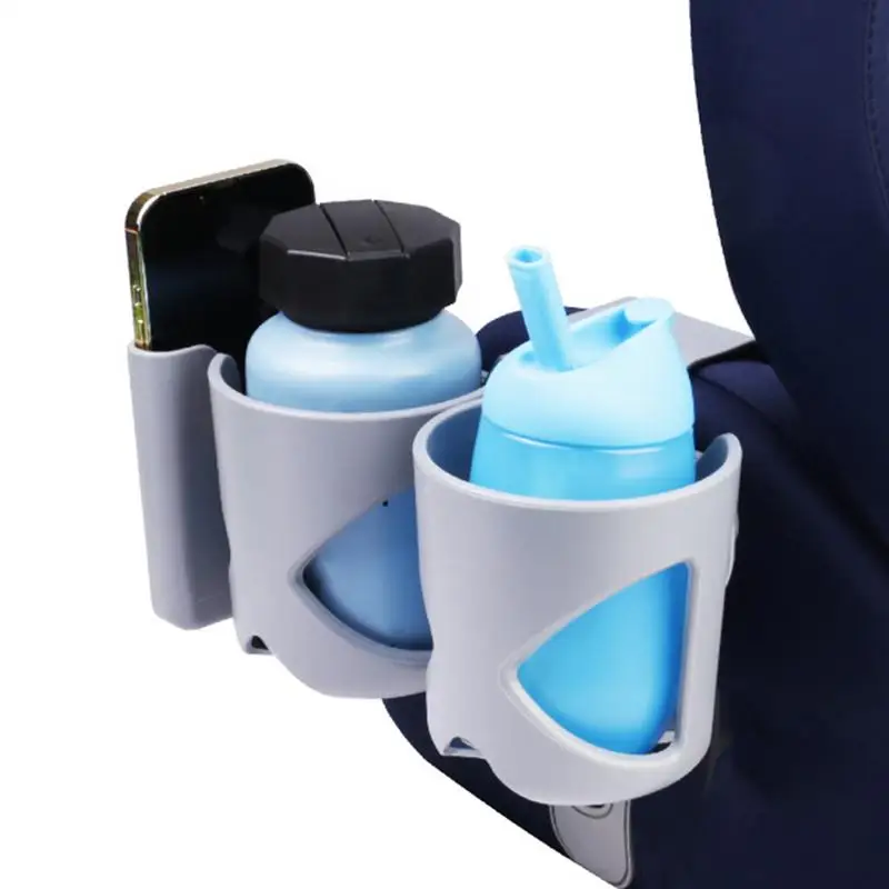 

Wheelchair Cup Holder Car Double Bottle Holder Adjustable Child Cup Holder For Convertible Car Seats For Cup Bottle Pen Pencil