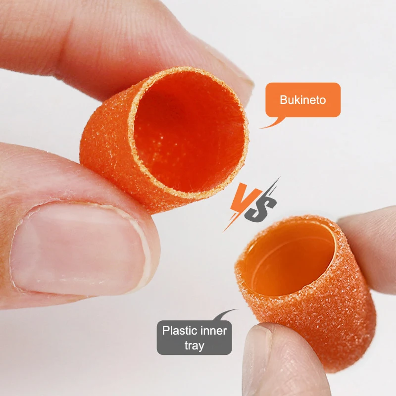 1 قطعة 80 # /120 # /180 #   مسمار الفن الرملي غطاء مسمار مانيكير تلميع كتلة الرمل الرملي تحمل الكهربائية مسمار مثقاب الخشب الملحقات