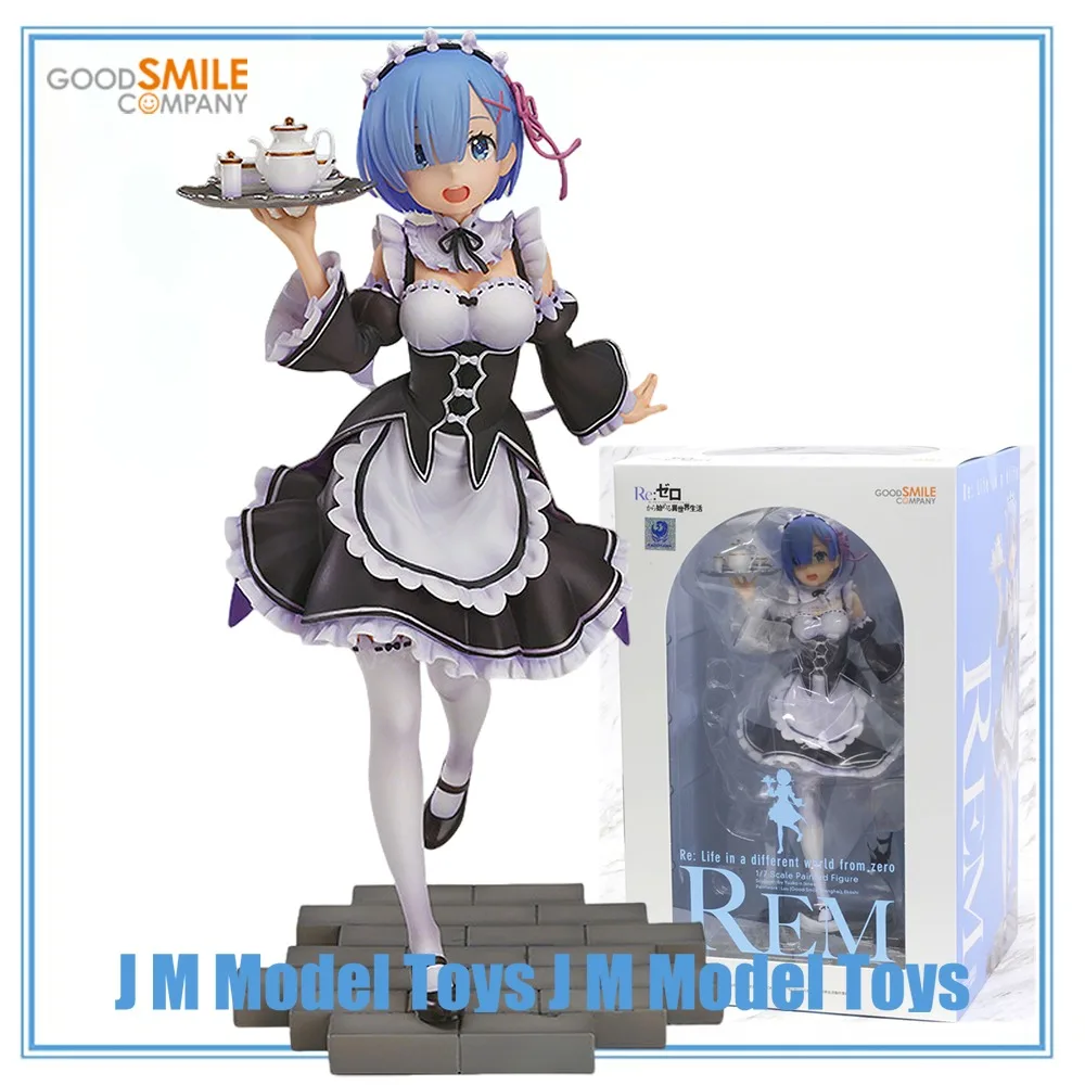 

【JM】100% Original in Stock Good Smile Company Re:Zero Kara Hajimeru Isekai Seikatsu Rem Collection Series Model Toys 1/7