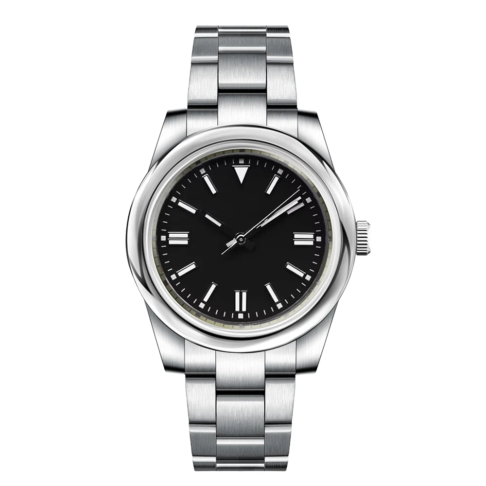 Corgeut 36/39mm Man  Luxury NH35 Automatic Relogio Masculino Miyota Wristwatch Sapphire Steel Band Men's Watch reloj hombre