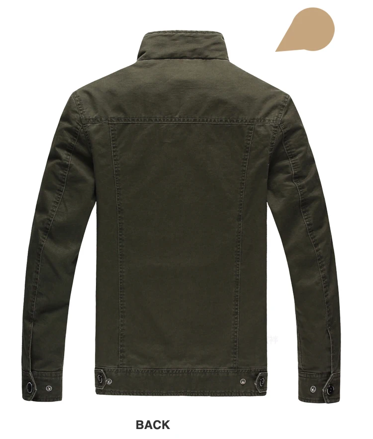 New 2026 Casual Army Military Jacket Men Plus Size M-6XL Jaqueta