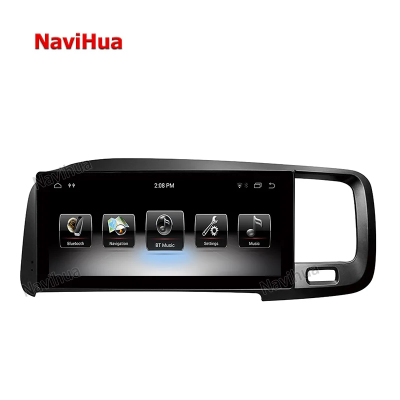 NAVIHUA Multimedia Video Navigation GPS Auto Radio Stereo For Volvo S60/V60  Auto DVD Player Monitor Autoradio Touch Screen