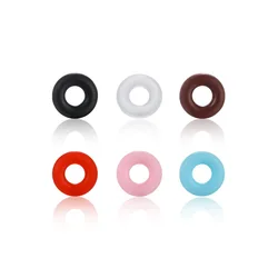 Silicone Pandora Charm Beads Spacers Bracelet Clip Lock Stopper Snake Chain Necklace Antiskid Locating Ring for Jewelry Making