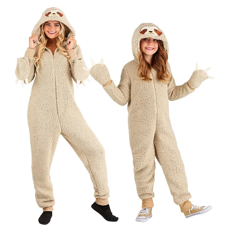 Christmas costume for adults and kids, costume for adult, adult, children, animals, christmas tree costume, sloth costume