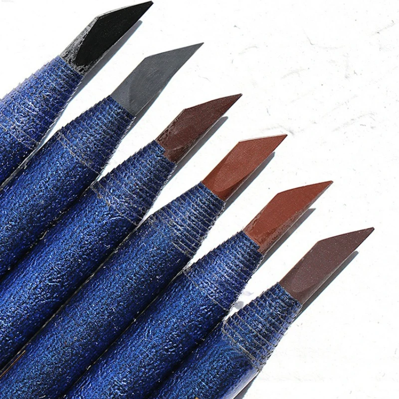Lápiz de cejas impermeable Microblading lápiz de cejas plantilla tinte cejas alambre que no se decolora para cejas herramientas de maquillaje Natural