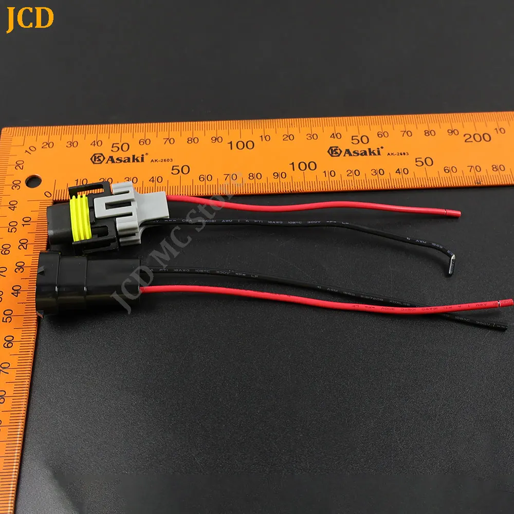 1PC 2Pin 12124819 H8 H11 Adapter Wiring Harness Car Auto Connector For HID LED Headlight Fog Light Lamp Bulb With 15CM Cable