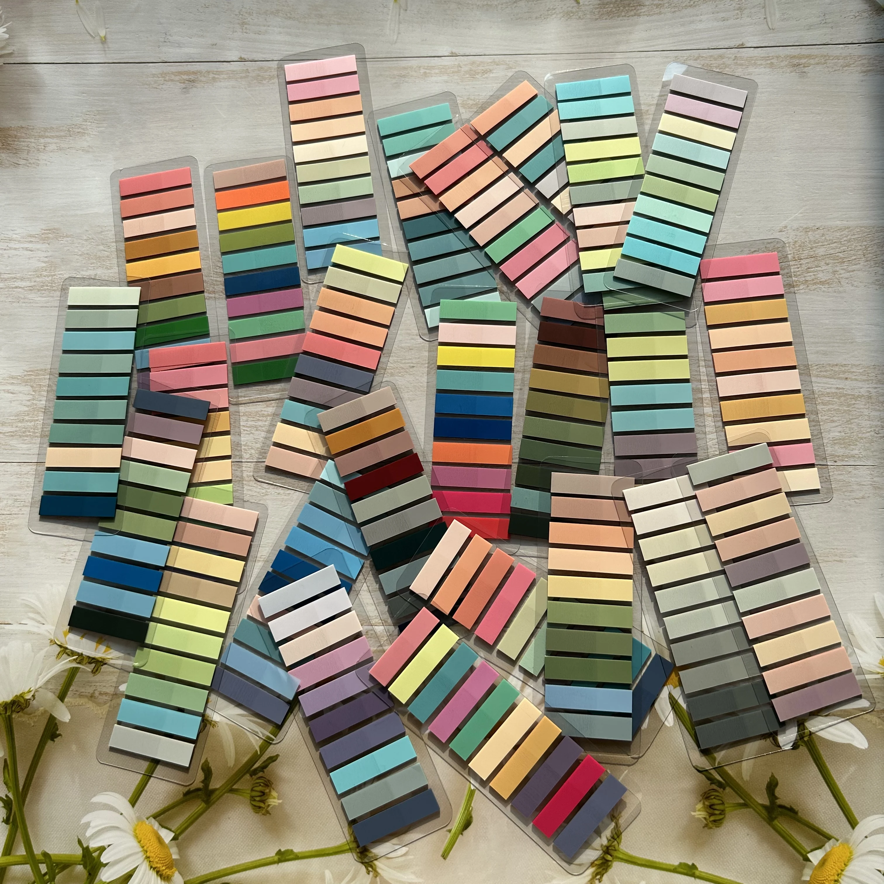 25 упаковок, 5000 листов, прозрачные красочные индексные наклейки, блокнот, офисные школьные канцелярские принадлежности, самоклеящиеся наклейки, липкие блокноты для заметок