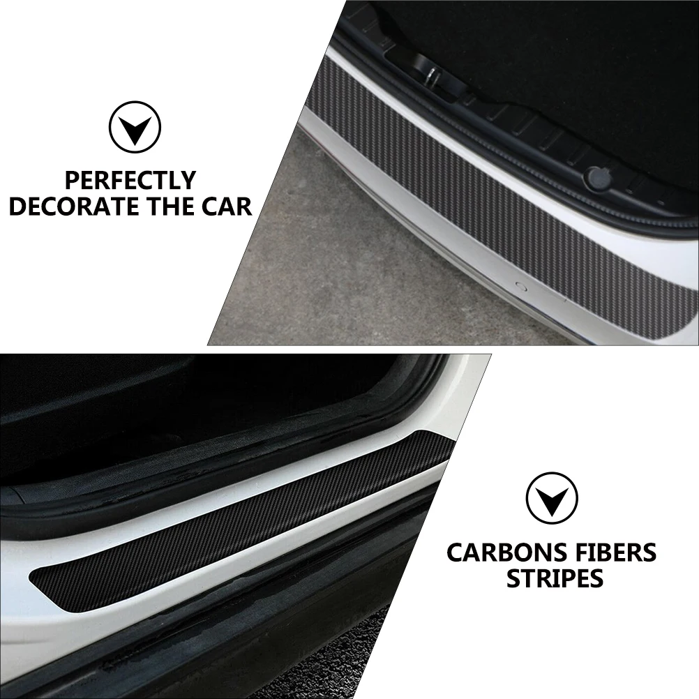 

Pvc Car Door Sill Protector Anti scratch Stickers Protection Strip Vehicle Decorate Styling Protectors Durable Non