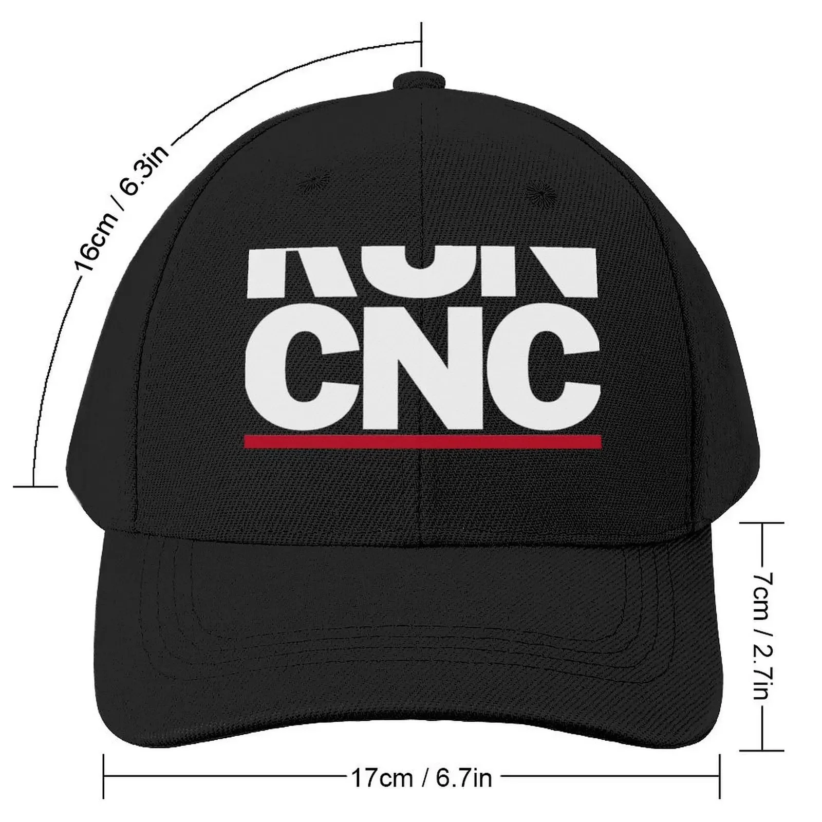 Run CNC Baseball Cap Visier Hut Mann Luxus Mädchen Männer
