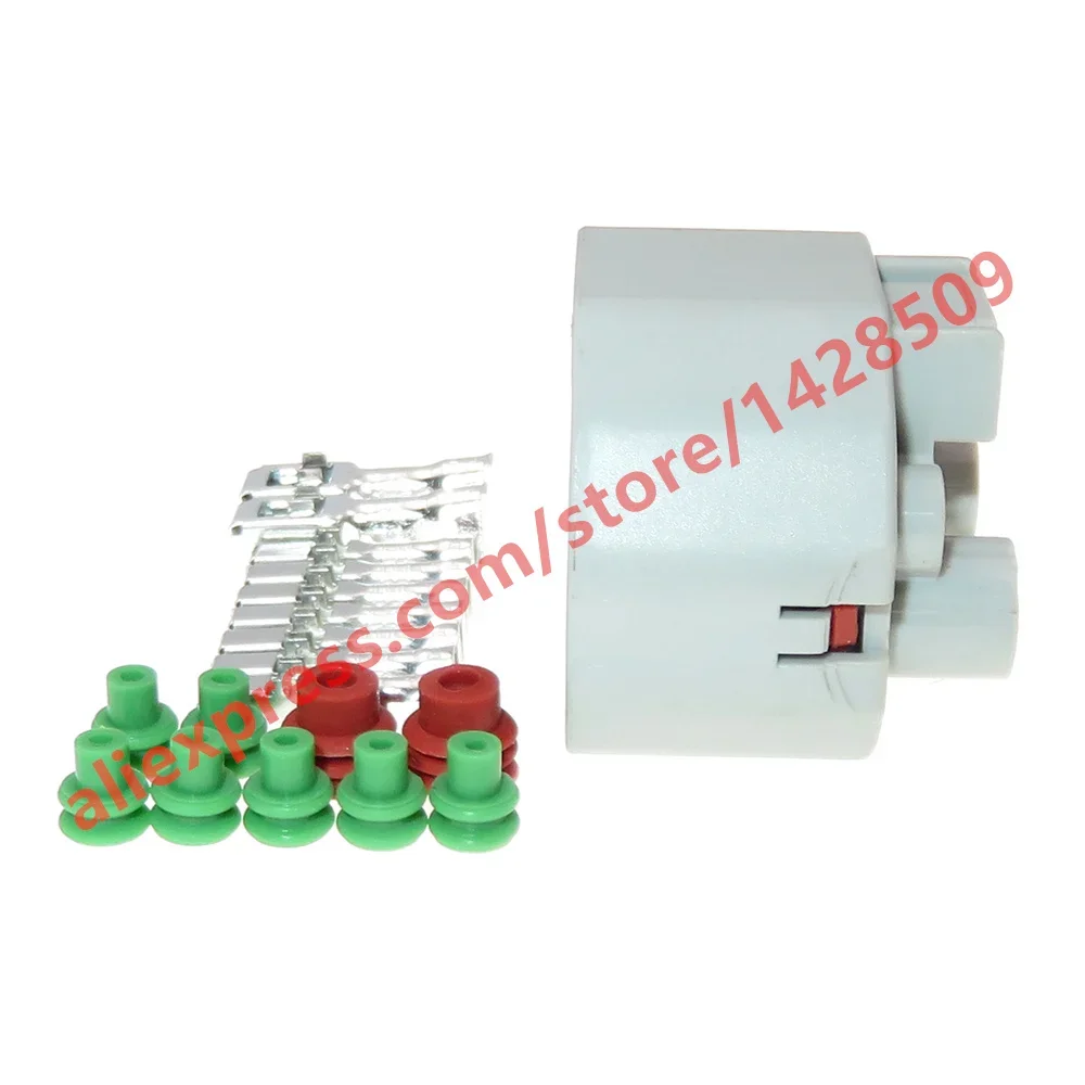 1 Set 9 Pin Auto Waterproof Socket 2.2 4.8 Series Automobile Accessories 90980-11784 7283-1296-40 Car Electrical Connector