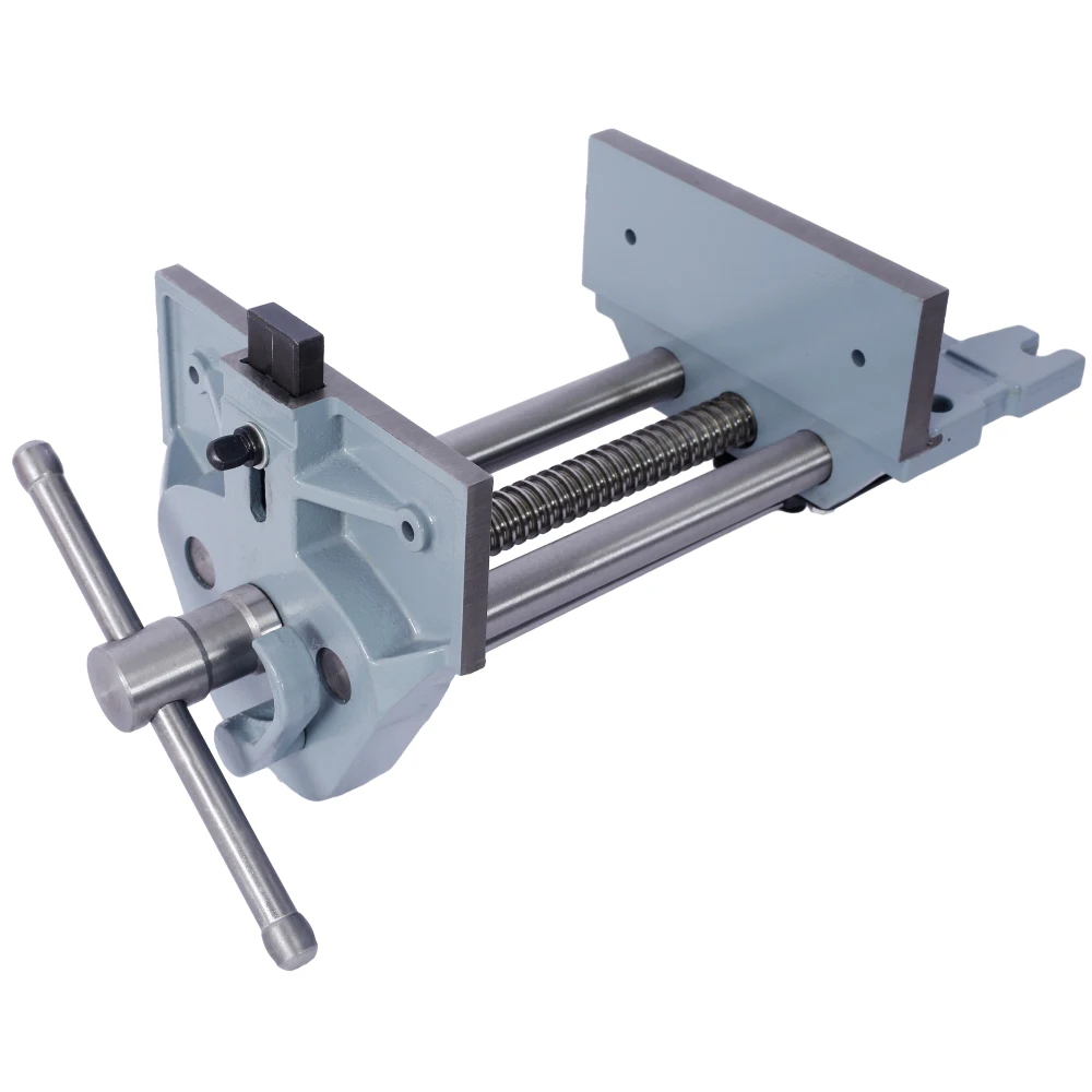 Rapid Action Woodworking Vise Quick Release Lever for Quick Adjustments 7 Inch Jaw Width Made with Heavy-Duty Cast Iron