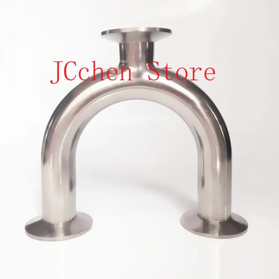 

Труба 19 мм 3/4 дюйма, наружный диаметр 1,5 дюйма, Tri Clamp, U-образный возвратный изгиб, 3-ходовой SUS 304, сантехнический фитинг из нержавеющей стали, разветвитель для домашнего пива