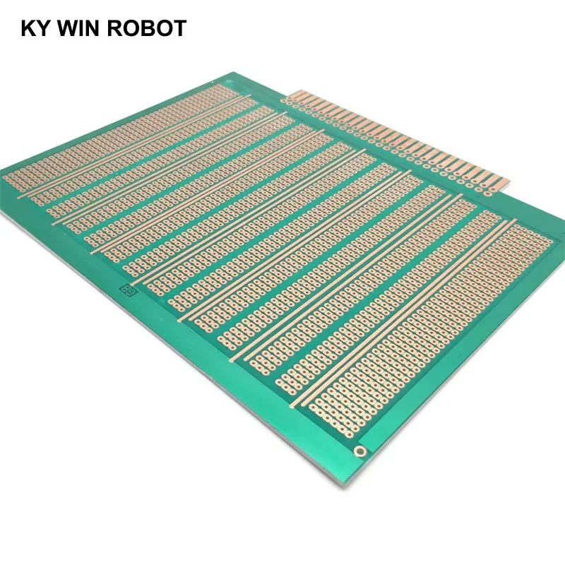 Placa de circuito Universal para Arduino, 1 piezas, 15x18,5 CM, verde, un solo lado, prototipo de papel PCB, matriz de experimentos, 15x18,5 CM