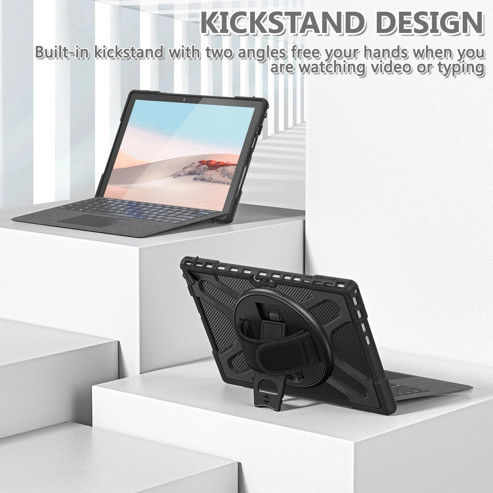 For Microsoft Surface Pro 7 6 5 4 Case 12.3