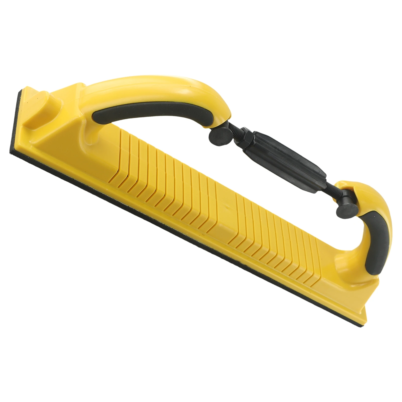 

Dry Grinding Hand Push Board for Car Putty Ash Repair, Rectangular Vacuum Sanding Pad with Groove Design, 70x400mm ABS Tool