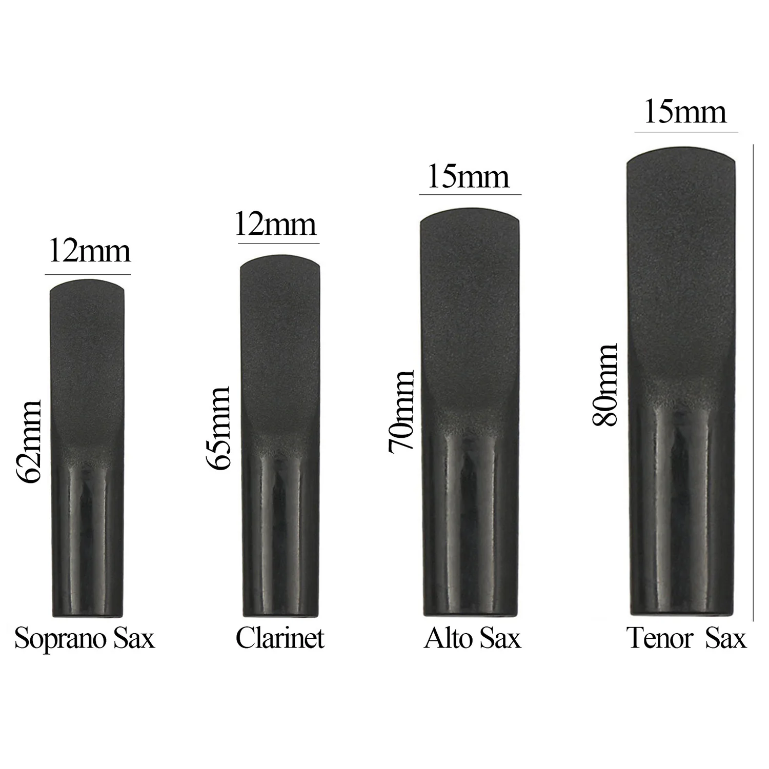 Resin ABS Whistle Tip Whistle Piece, Hardness 2.5, Mid-Range, Treble, Sub, Mid-Range Saxophone, clarinet