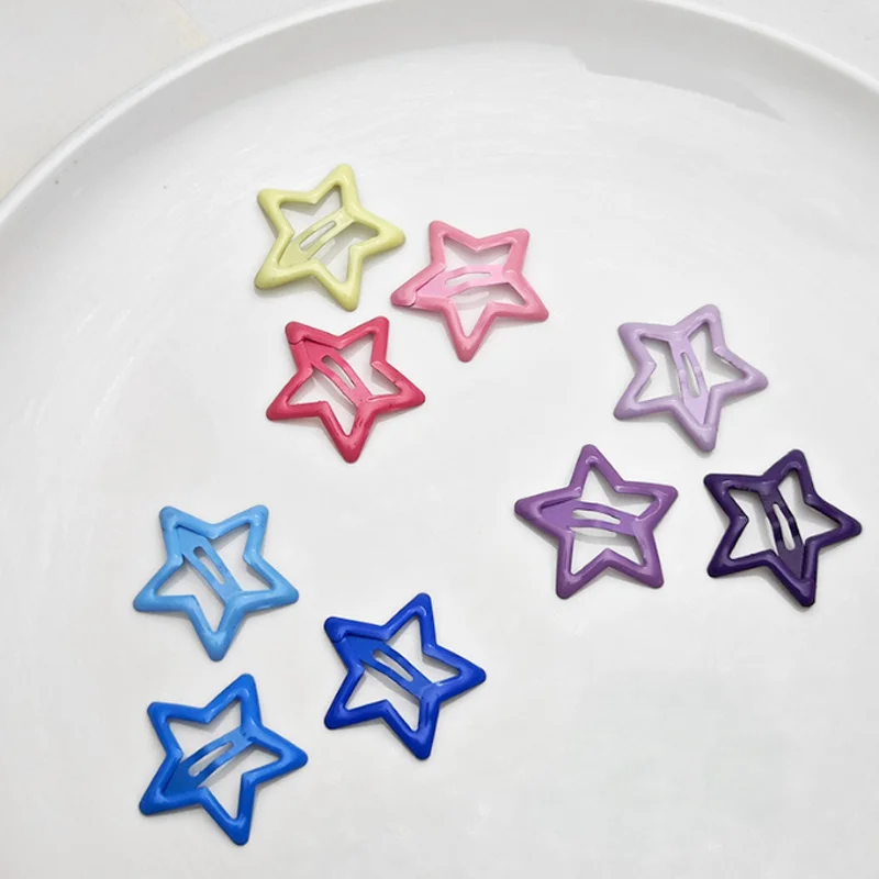 20Pcs/lot New Star shaped Hairpin