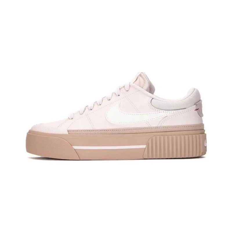 Original Nike Court CompreLift Casual Skateboard Chaussures Pour Femmes Mode Optique Semelle dehors rencontre DM7590-600